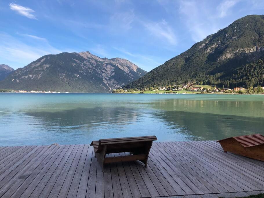 Urban Mountain Chalet With Lake View Maurach  Extérieur photo